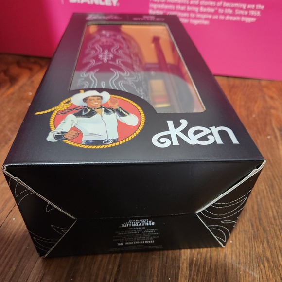 Barbie x Stanley 80s WESTERN KEN 40oz Quencher PRESALE/ CONFIRMED ORDER - Picture 3 of 6